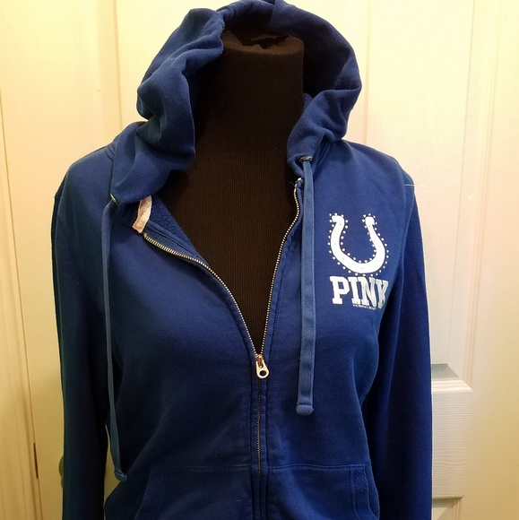 Sz M, Pink VS, sparkling hooded jacket - Picture 8 of 8